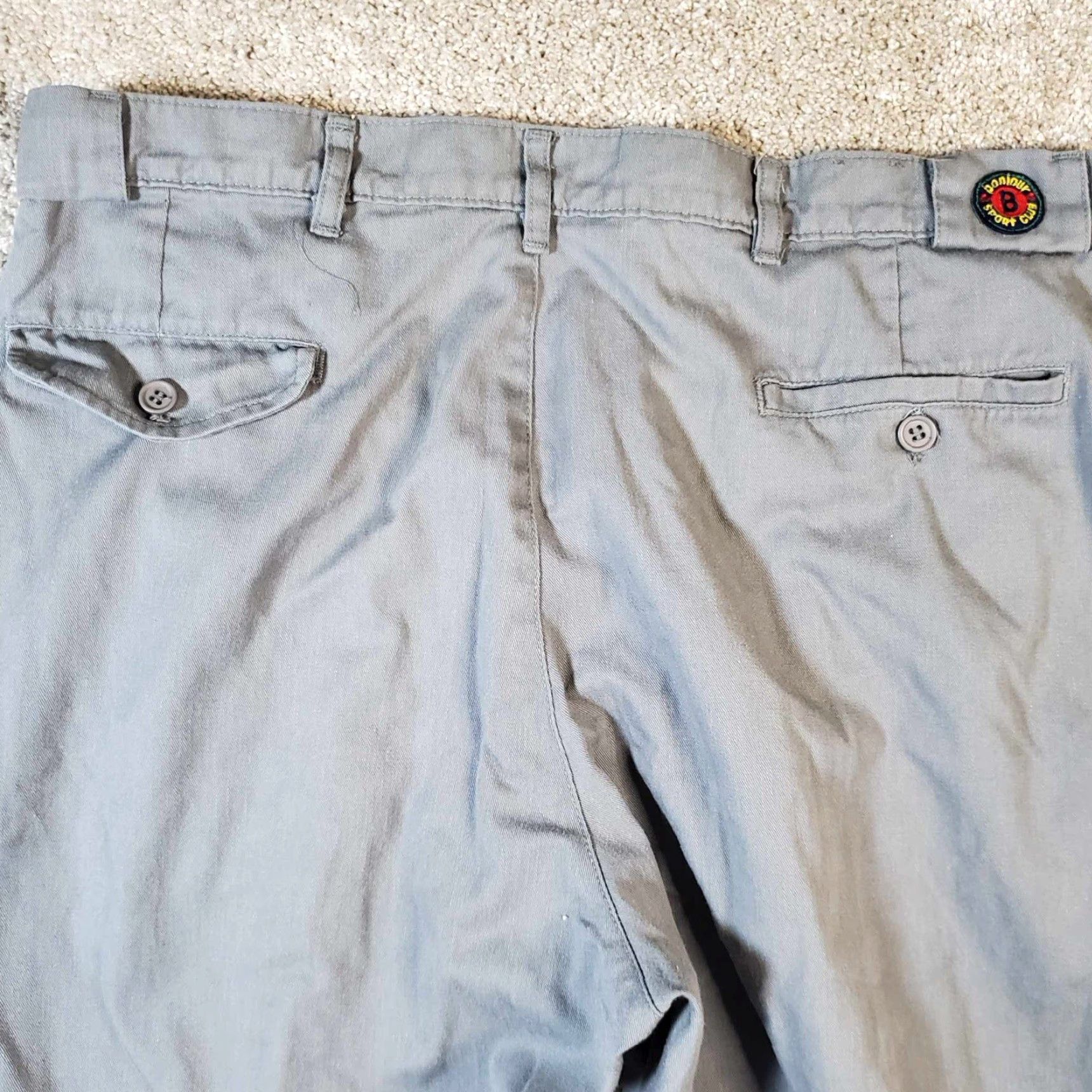 Vintage VINTAGE 80s BonJour Sports Club Pants Khakis Men 36 Gray Medium M Size US 36 / EU 52 - 5 Thumbnail