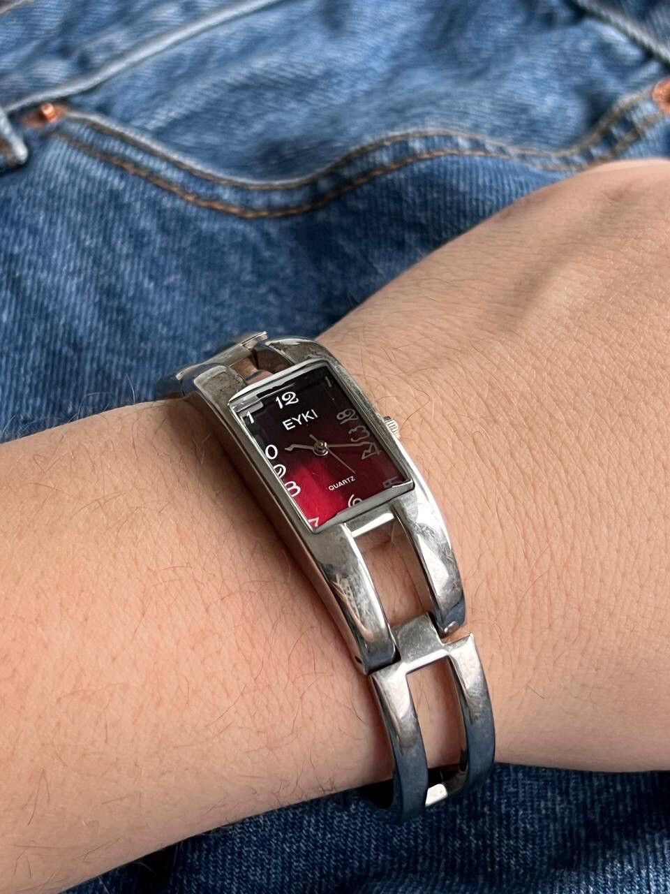 Japanese Brand × Vintage Vintage Japanese style futuristic Watch EYKI Japan watch Size ONE SIZE - 5 Thumbnail