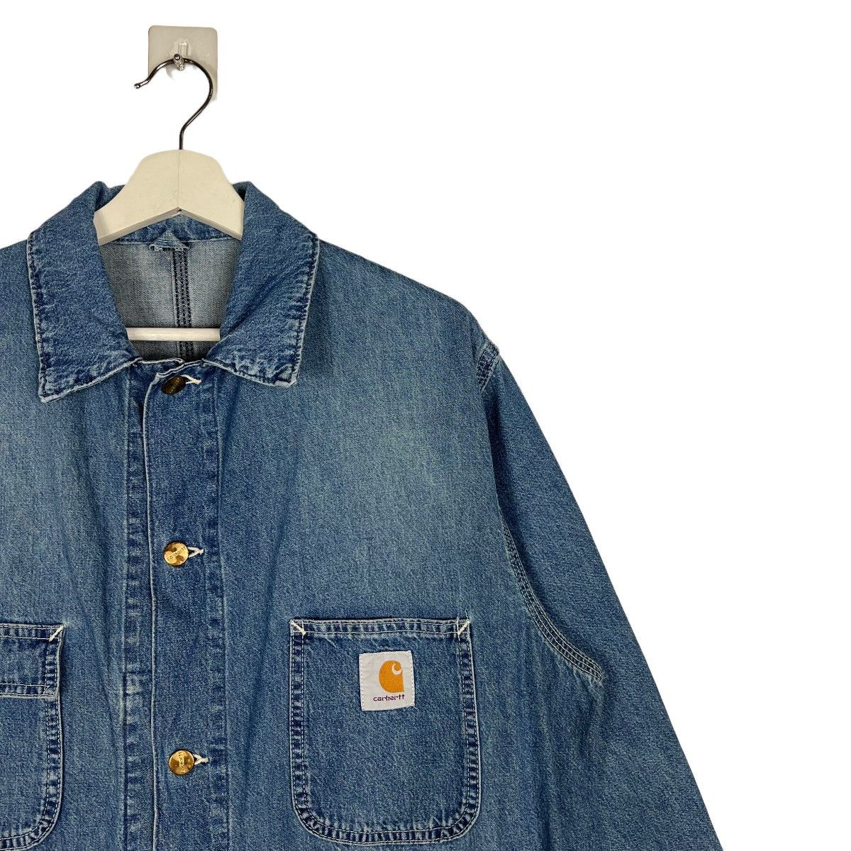 Carhartt 🔥 1980s VINTAGE CARHARTT WORK CHORE JACKET Size US M / EU 48-50 / 2 - 8 Thumbnail
