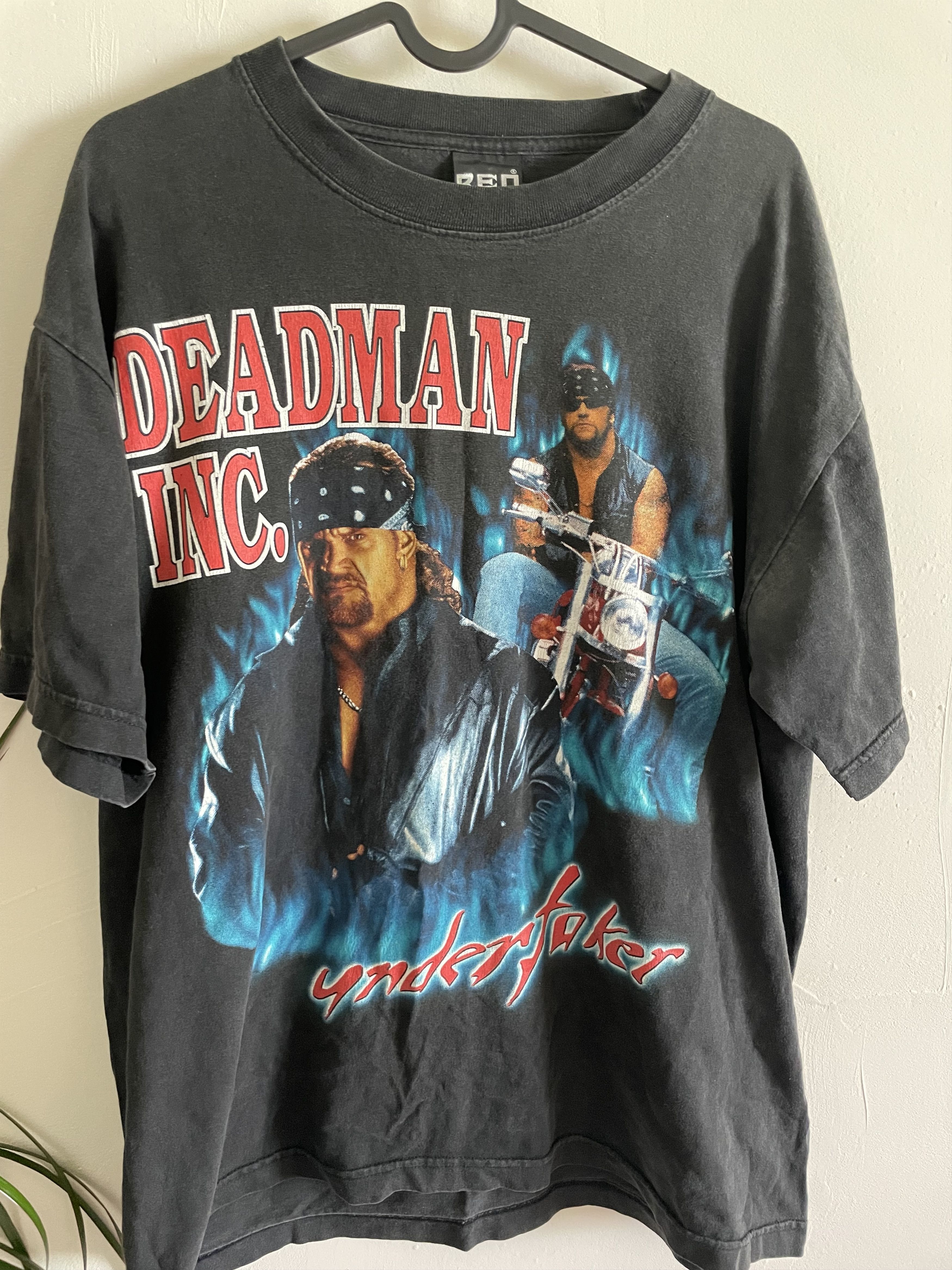 Vintage Undertaker Deadman INC. WWE WWF Wrestling 90s Vintage Tee L Size US L / EU 52-54 / 3 - 2 Thumbnail