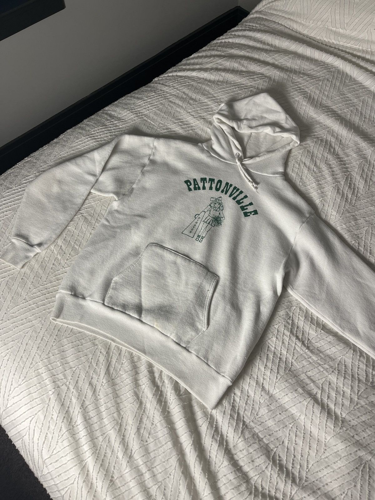 Vintage Vintage White Cheerleader Hoodie Size US M / EU 48-50 / 2 - 1 Thumbnail