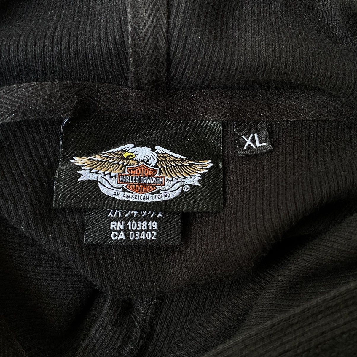 Harley Davidson Black Harley-Davidson Hoodie Sweatshirt Size S / US 4 / IT 40 - 7 Thumbnail