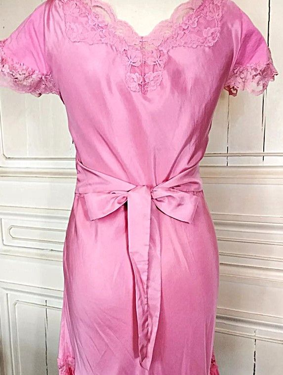 Designer Manoush Robe Soie Sauvage Esprit Lingerie TM Size M / US 6-8 / IT 42-44 - 3 Thumbnail