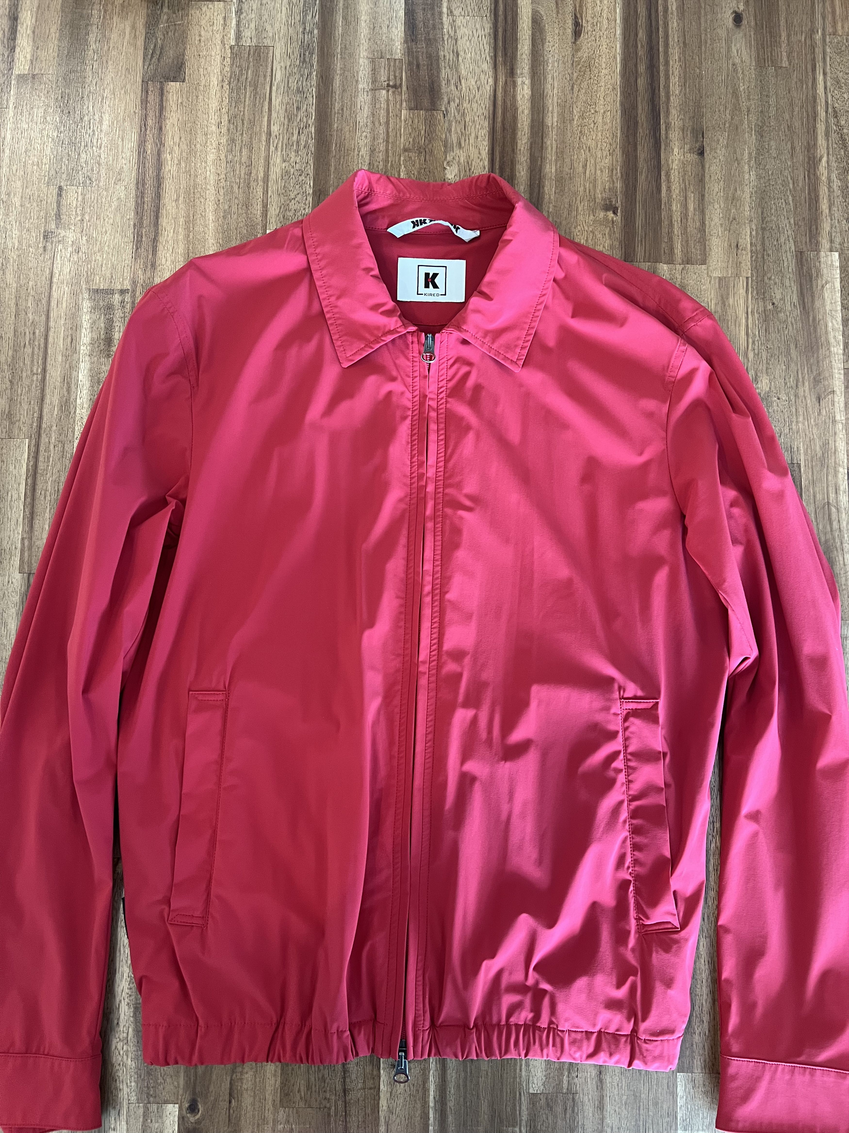 Kiton Kired By Kiton Men's Red Windbreaker- Medium Size US M / EU 48-50 / 2 - 1 Thumbnail