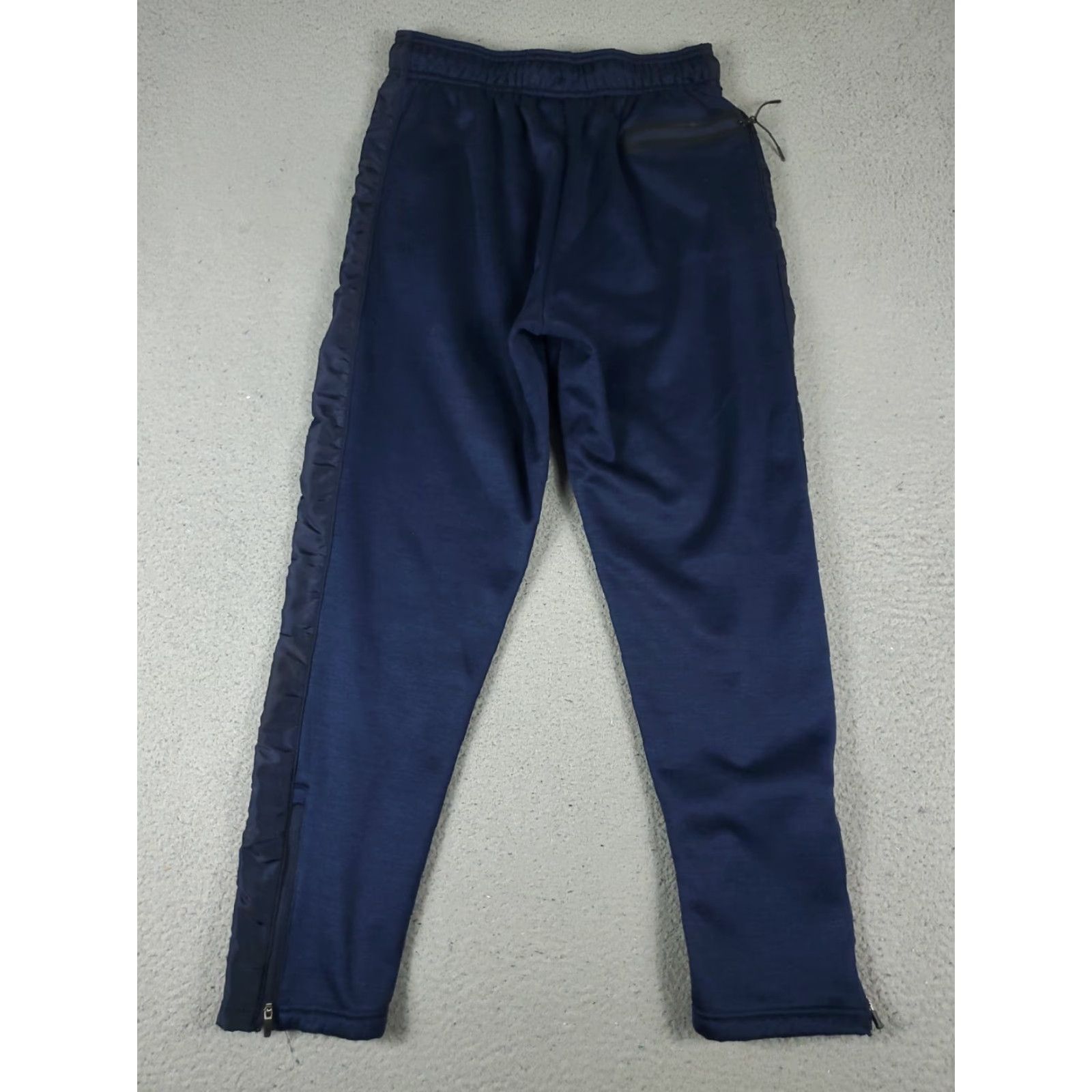 Reebok Reebok Pants Mens Size Medium Blue Tech Fleece Track Running Joggers Sweatpants Regular Fit Size US 31 - 6 Thumbnail