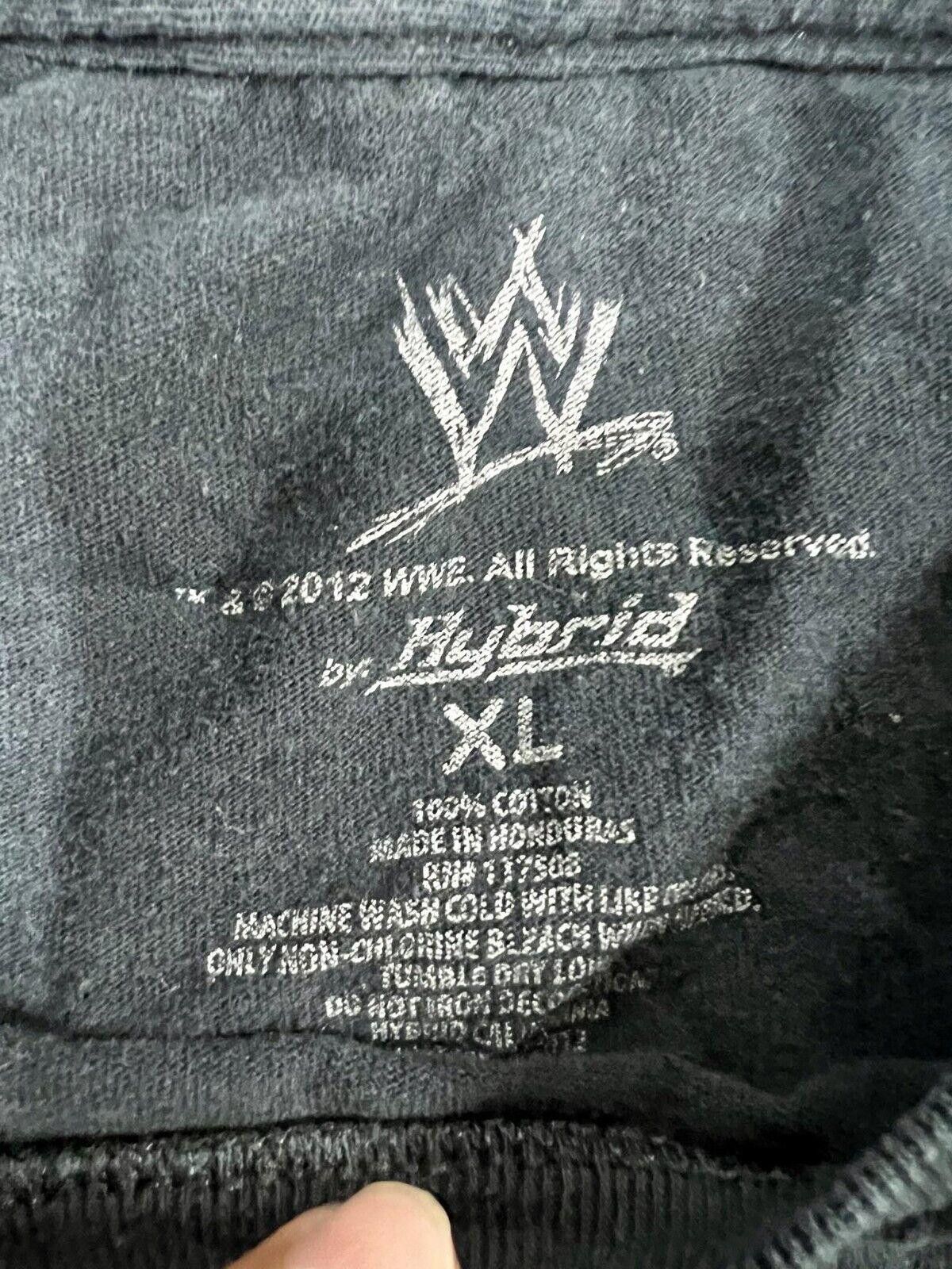 WWE WWE Tshirt Black Size XL 2012 Wrestling John Cena Size US XXS / EU 40 - 3 Thumbnail