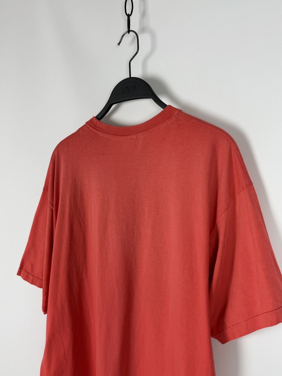 Vintage 1990’s Vintage Sun Faded Red Single Stitched Blank Boxy Tee Size US XL / EU 56 / 4 - 6 Thumbnail