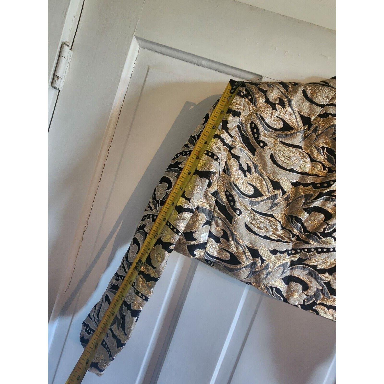 Other Jonny Herbert 1950's CROPPED METALLIC BROCADE JACKET Size S / US 4 / IT 40 - 10 Thumbnail