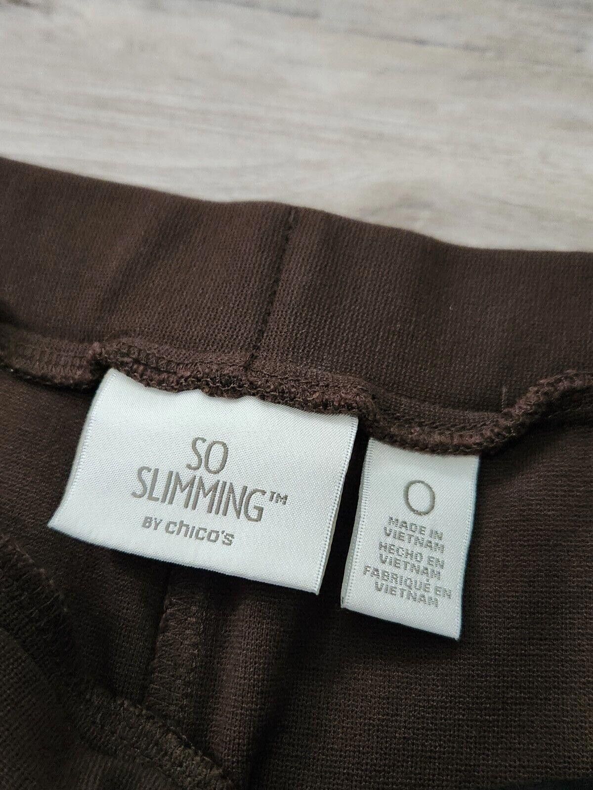 Chicos Chicos Pants Lot Size 0 Leopard Capris Brown So Slimming Size 27" / US 4 / IT 40 - 3 Thumbnail