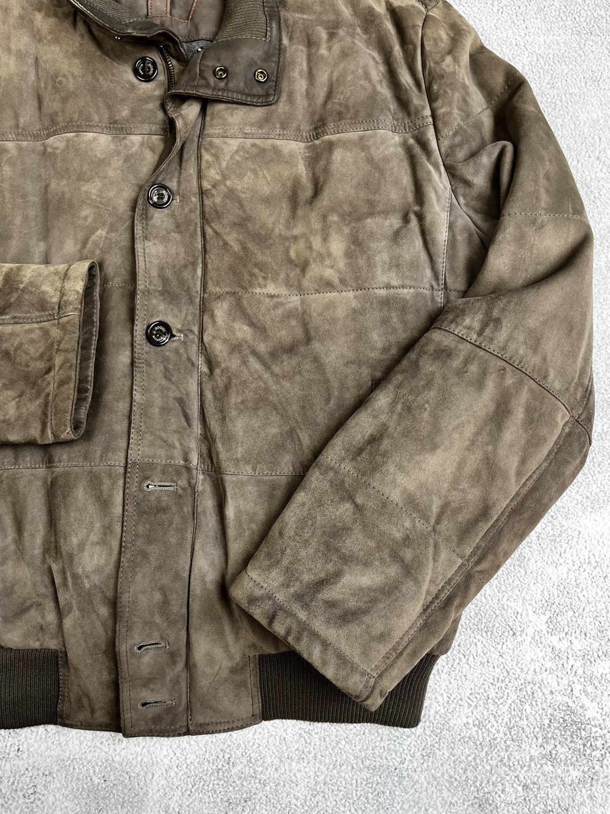 Boggi Boggi Milano Suede jacket Size US XL / EU 56 / 4 - 5 Thumbnail