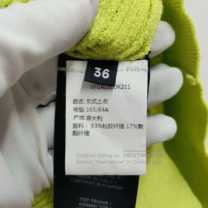 Balmain Balmain Summer Sleeveless Green Top . Size S / US 4 / IT 40 - 4 Thumbnail