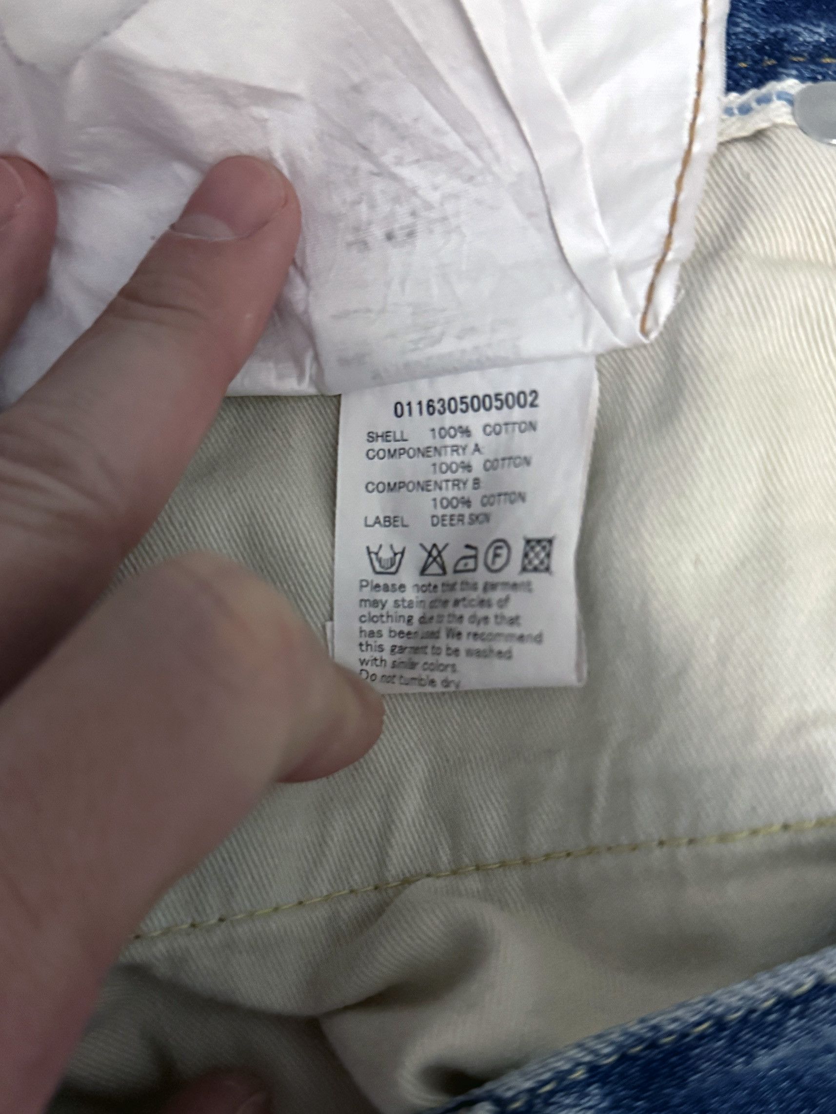Visvim Social Sculpture Denim 16AW 03D10 W32L30 0116305005002 Size US 32 / EU 48 - 10 Thumbnail