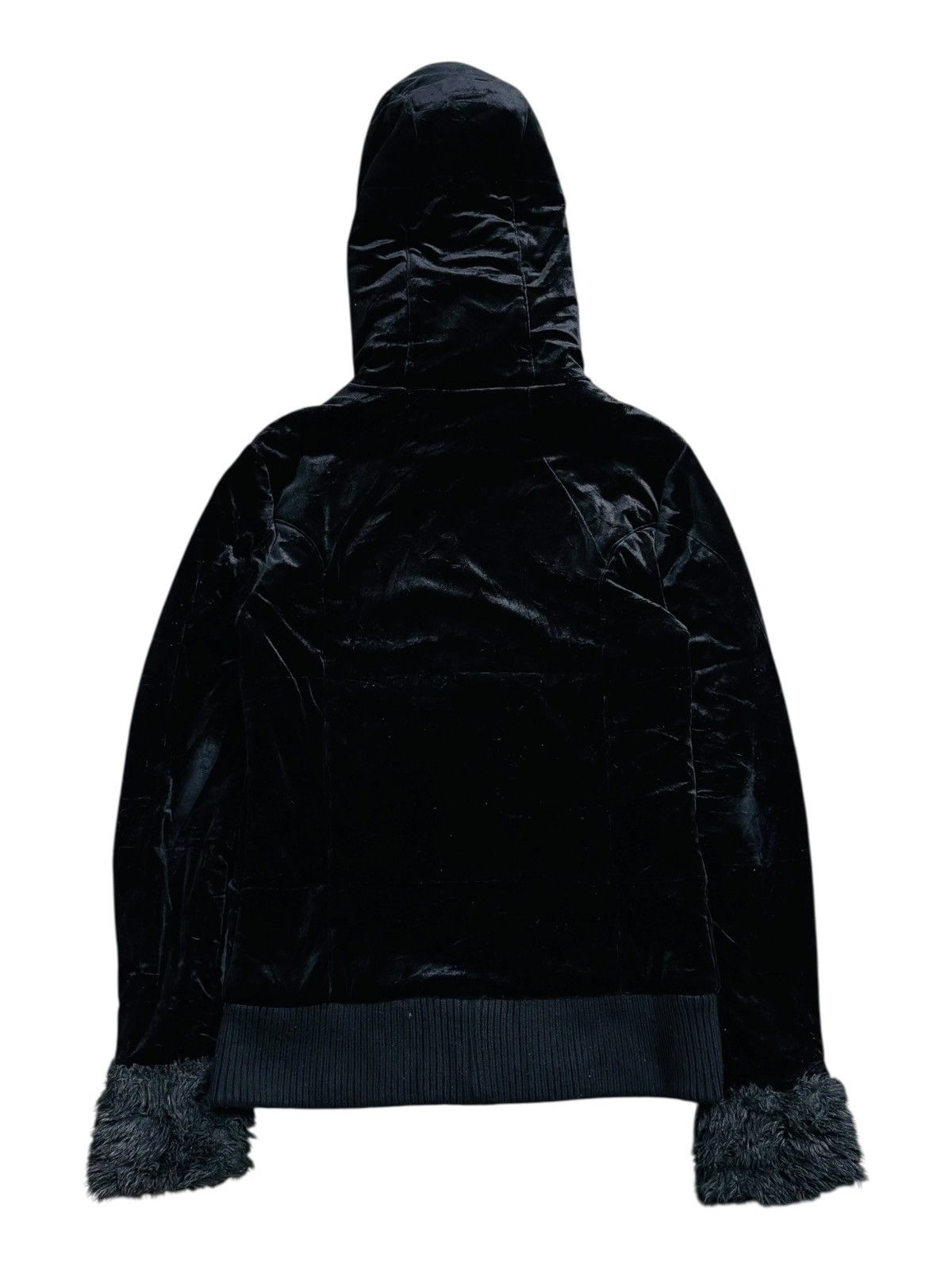 Obelisk Archive Obelisk - Vanta Black Velour Jacket Size US M / EU 48-50 / 2 - 4 Thumbnail