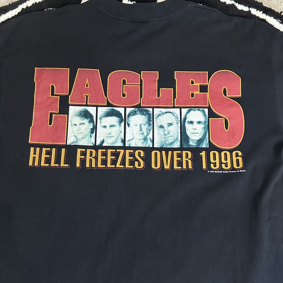 Band Tees Vintage Eagles Hell Freezes Over 1996 World Tour Graphic Tee Size US XL / EU 56 / 4 - 4 Thumbnail
