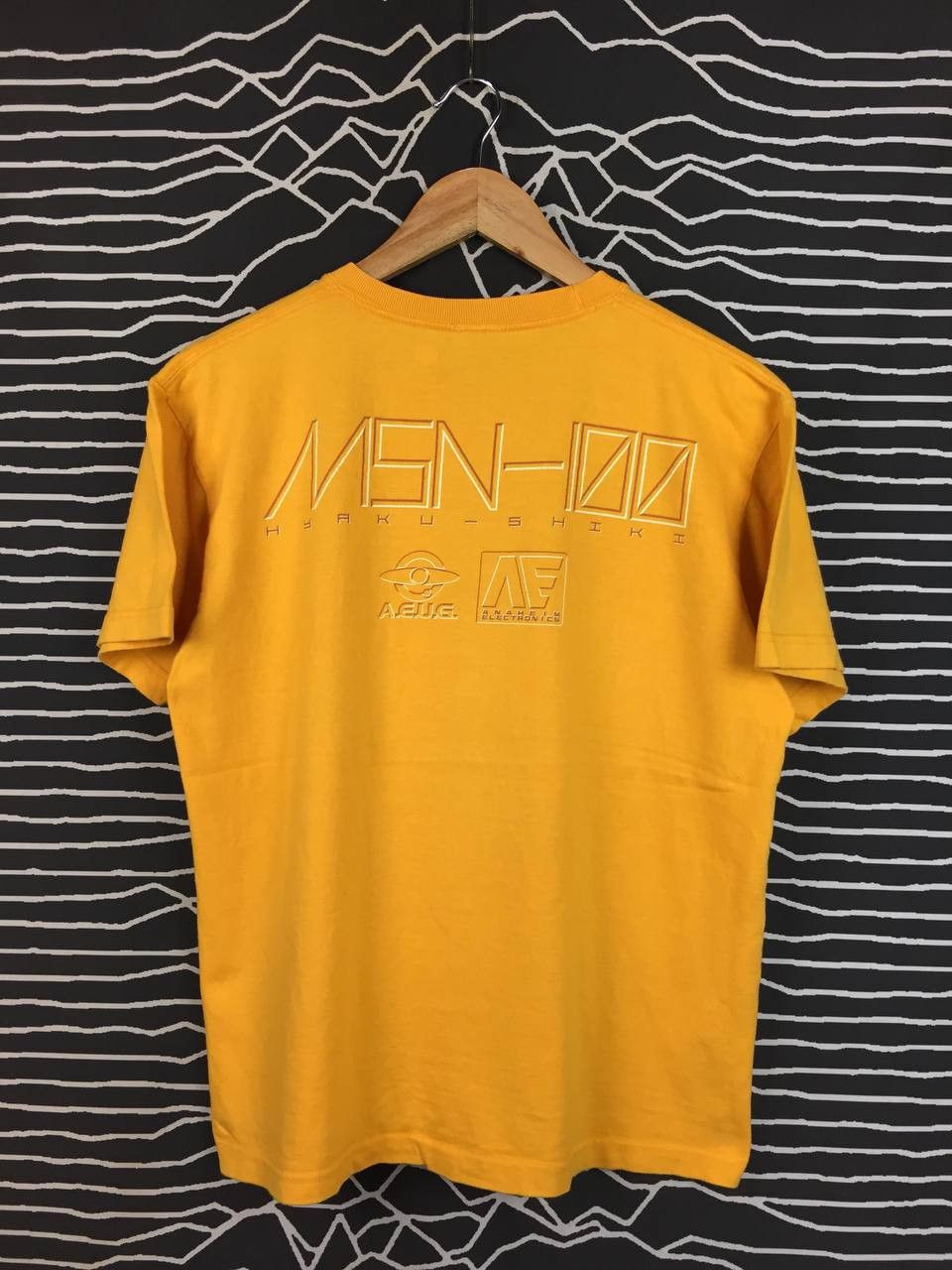 Anime Mobile Suit Zeta Gundam MSN-100 Hyaku Shiki Tee Size US M / EU 48-50 / 2 - 5 Thumbnail