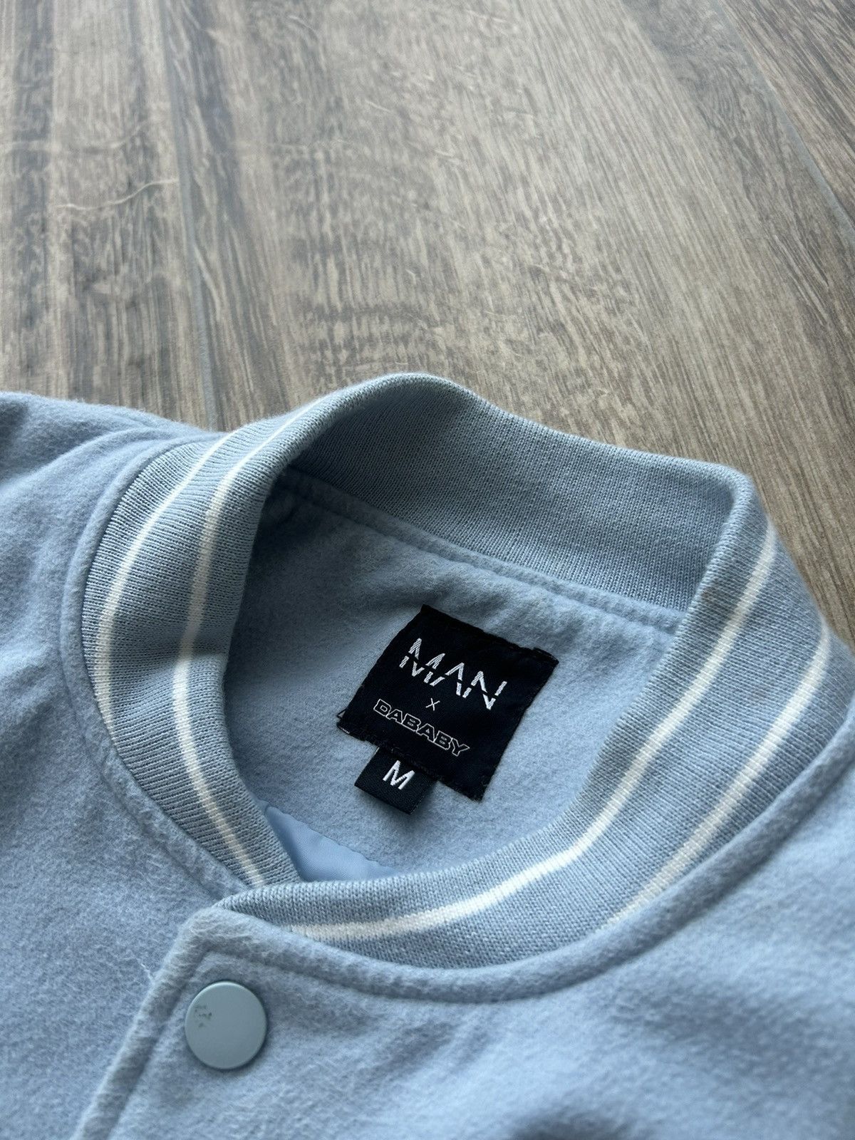 Rap Tees 😍Dababy x Man wilson worldwide varsity jacket mens racing Size US M / EU 48-50 / 2 - 4 Thumbnail