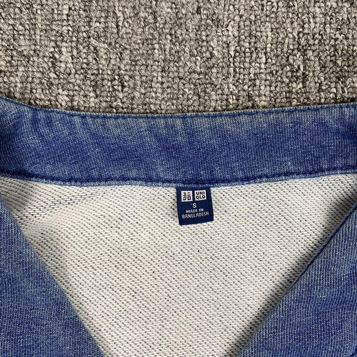 Uniqlo × Vintage Washed Denim Cardigan Size US S / EU 44-46 / 1 - 2 Thumbnail