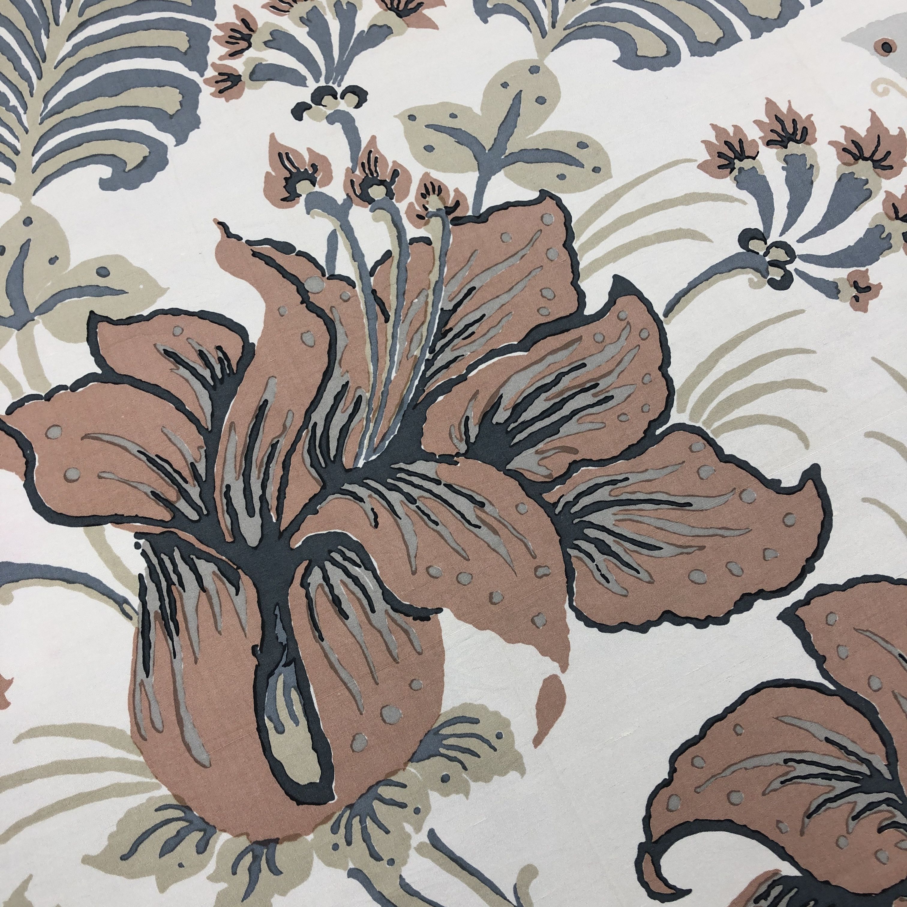 Jim Thompson × Vintage Vintage Jim Thompson SILK Scarf Twill Stole Wraps Scarves Size ONE SIZE - 6 Thumbnail