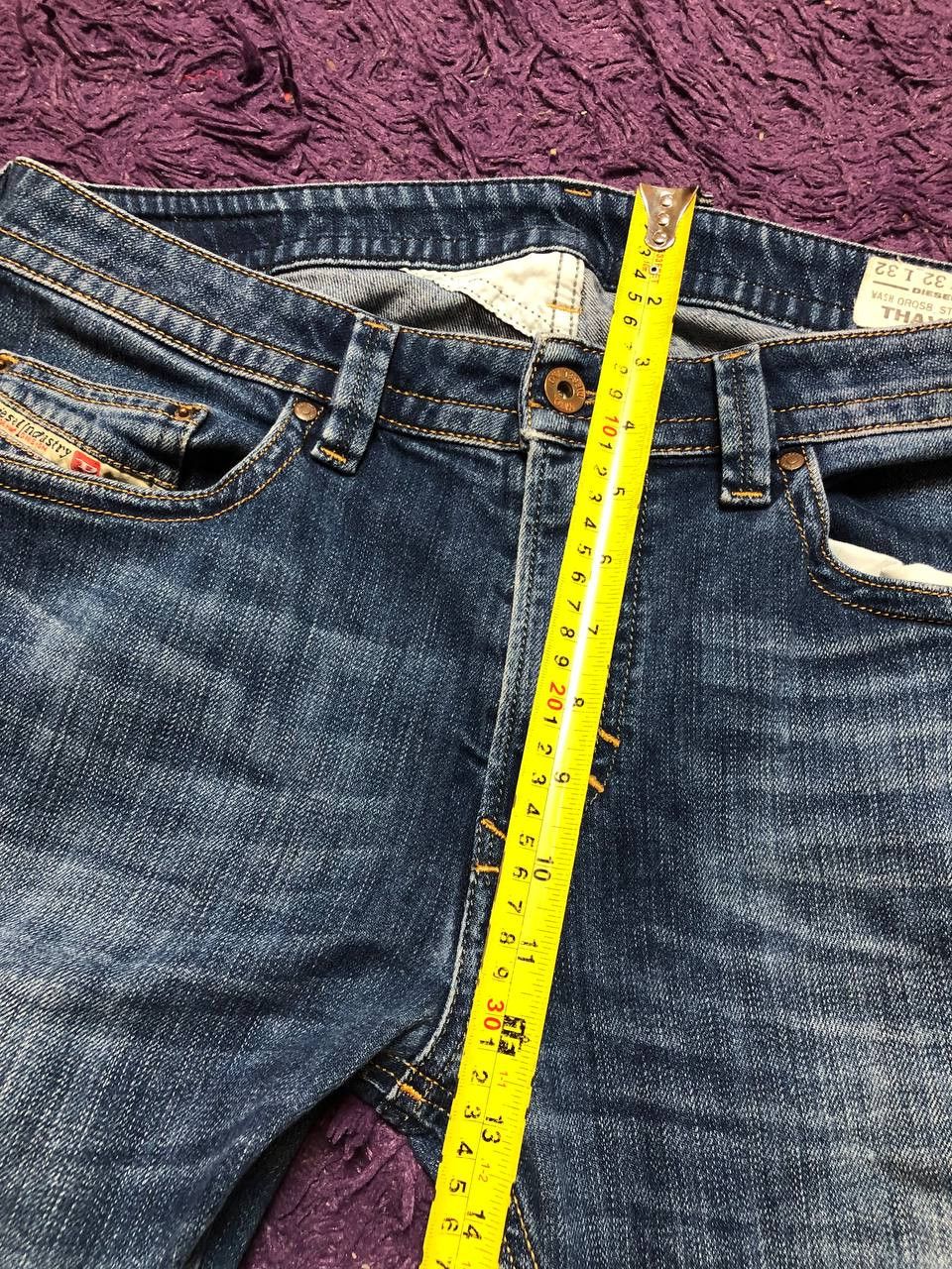 Diesel Diesel Thavar Slim Skinny Denim Jeans Size 32 Size US 32 / EU 48 - 13 Thumbnail