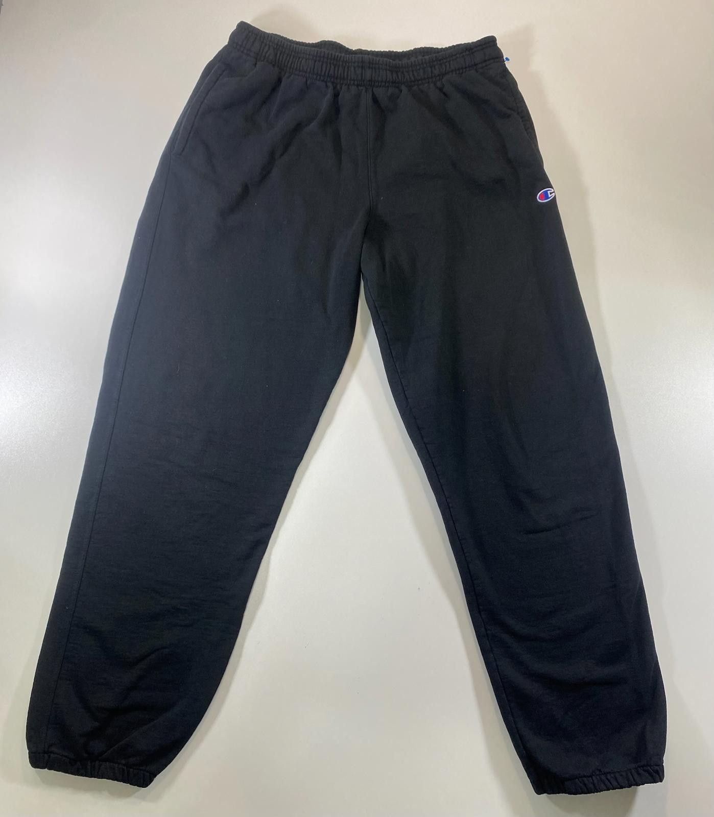 Champion Champion Black Elastic Waist Sweatpants Size US 36 / EU 52 - 1 Thumbnail