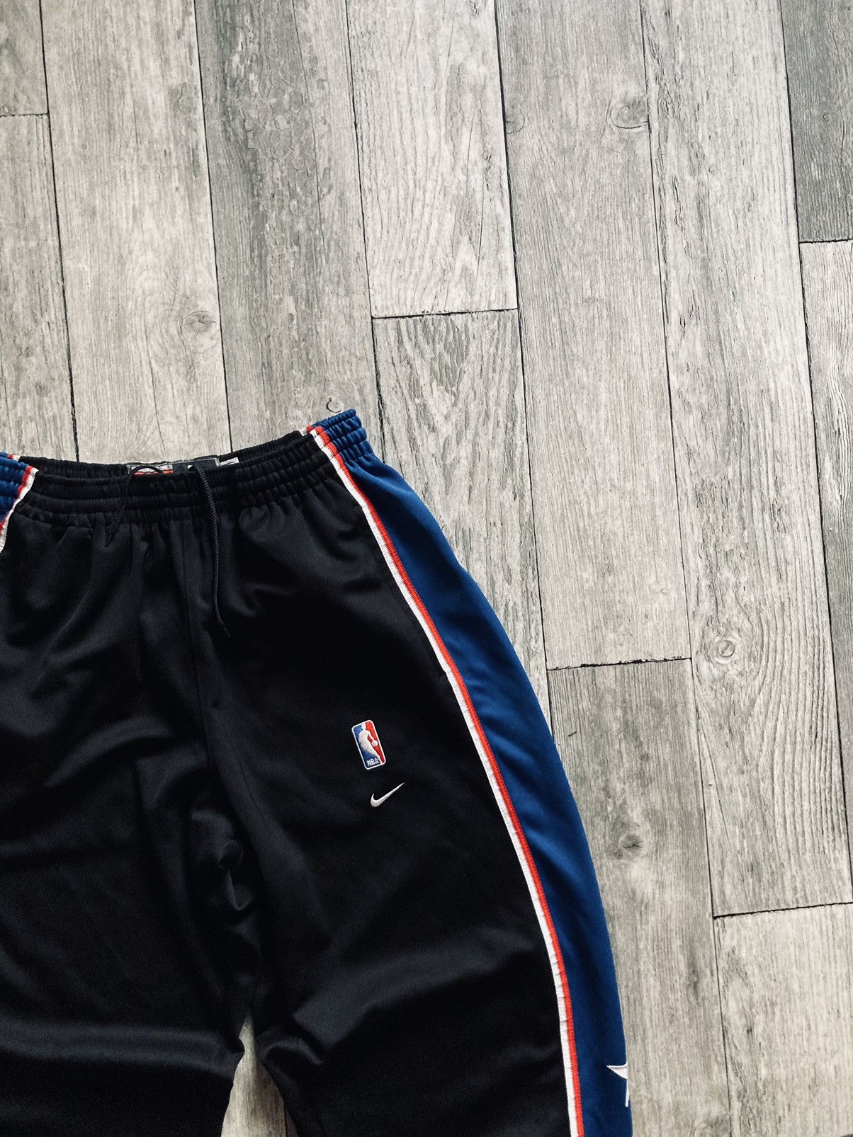 NBA Vintage rare 90’s philadelphia 76ers NBA trackpants L / XL Size US 36 / EU 52 - 2 Thumbnail