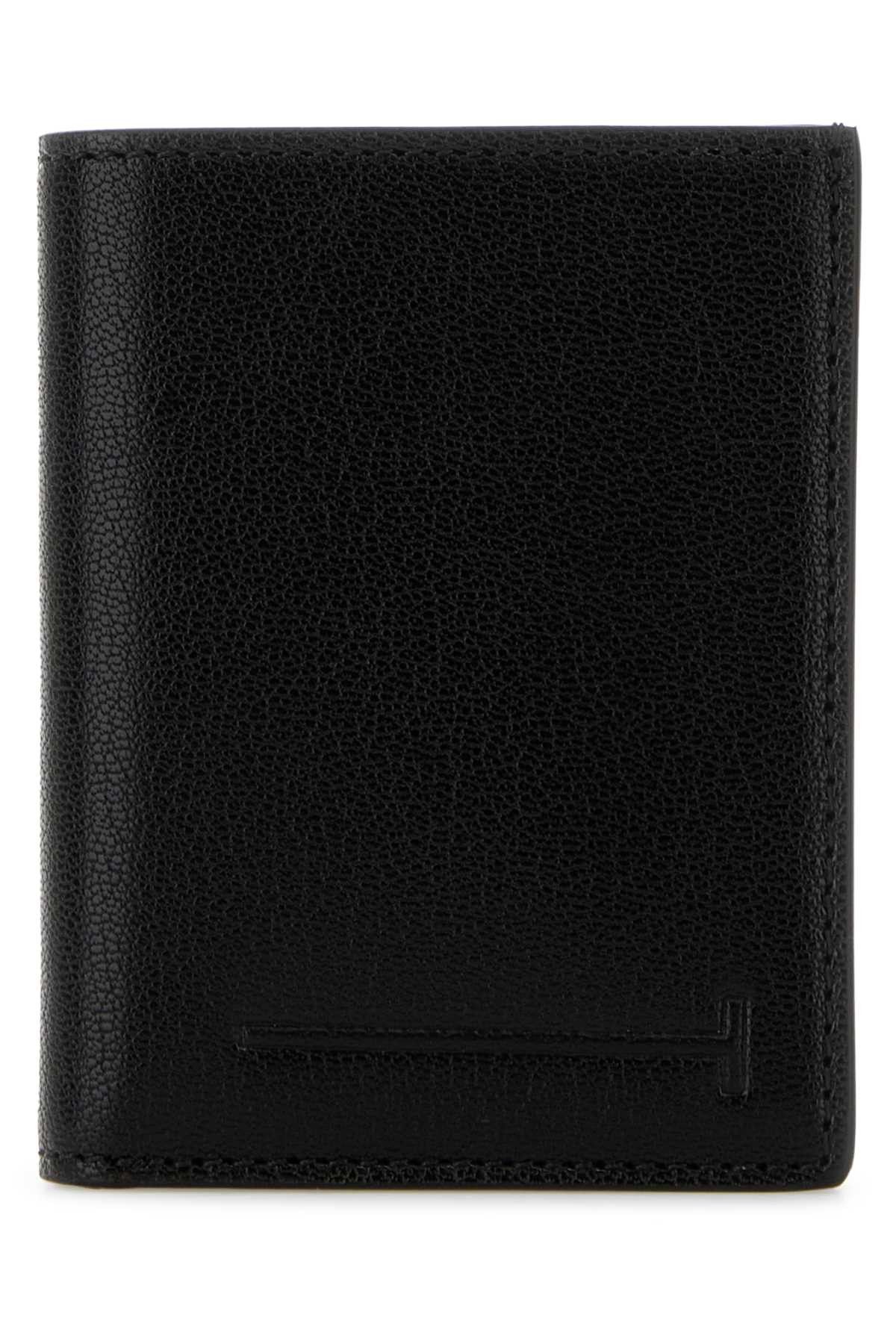 Tom Ford Black Leather Wallet Size ONE SIZE - 1 Thumbnail