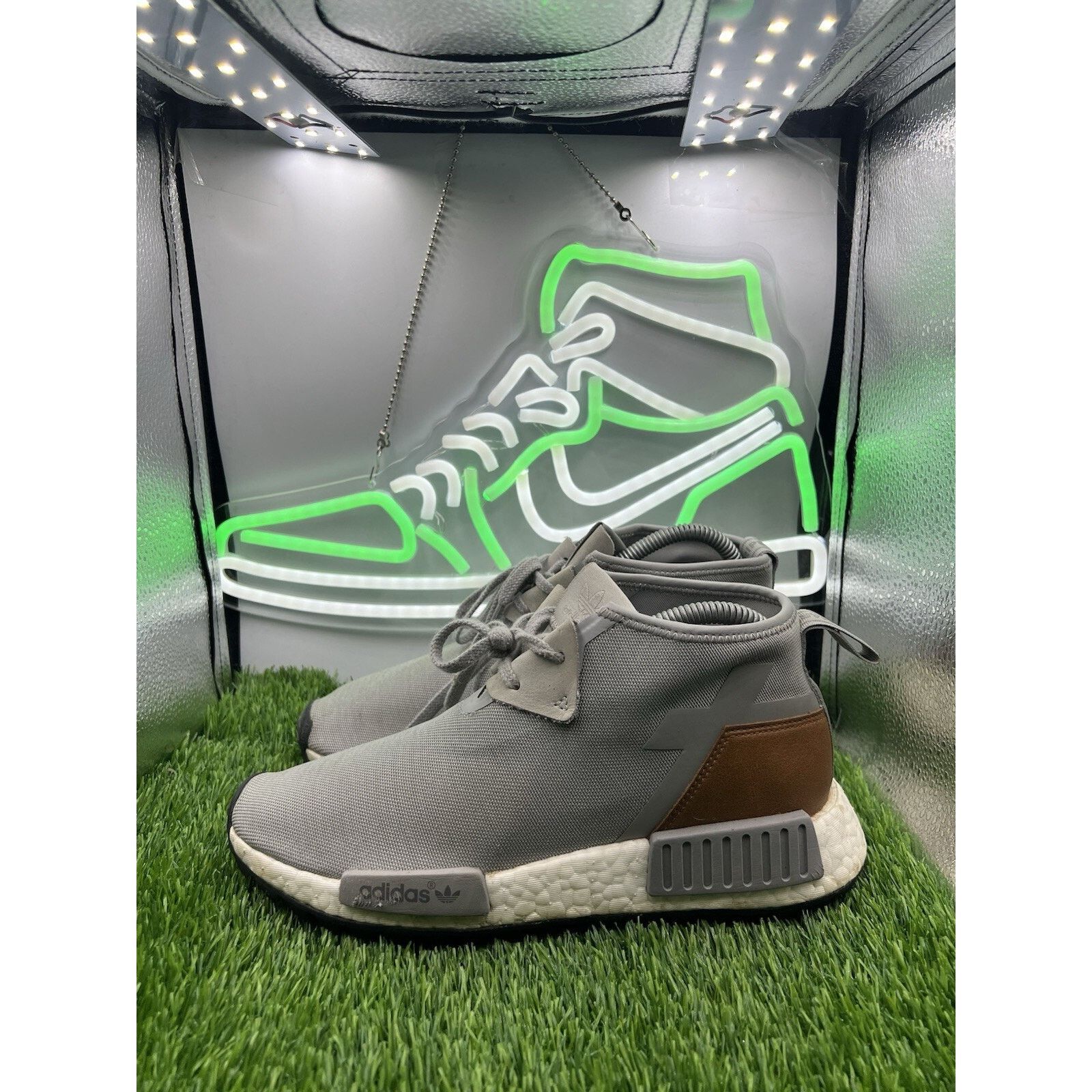 Adidas Adidas Mens NMD C1 TR Trail Gray Chukka Boots Size 7 S81835 Size US 7 / EU 40 - 1 Thumbnail