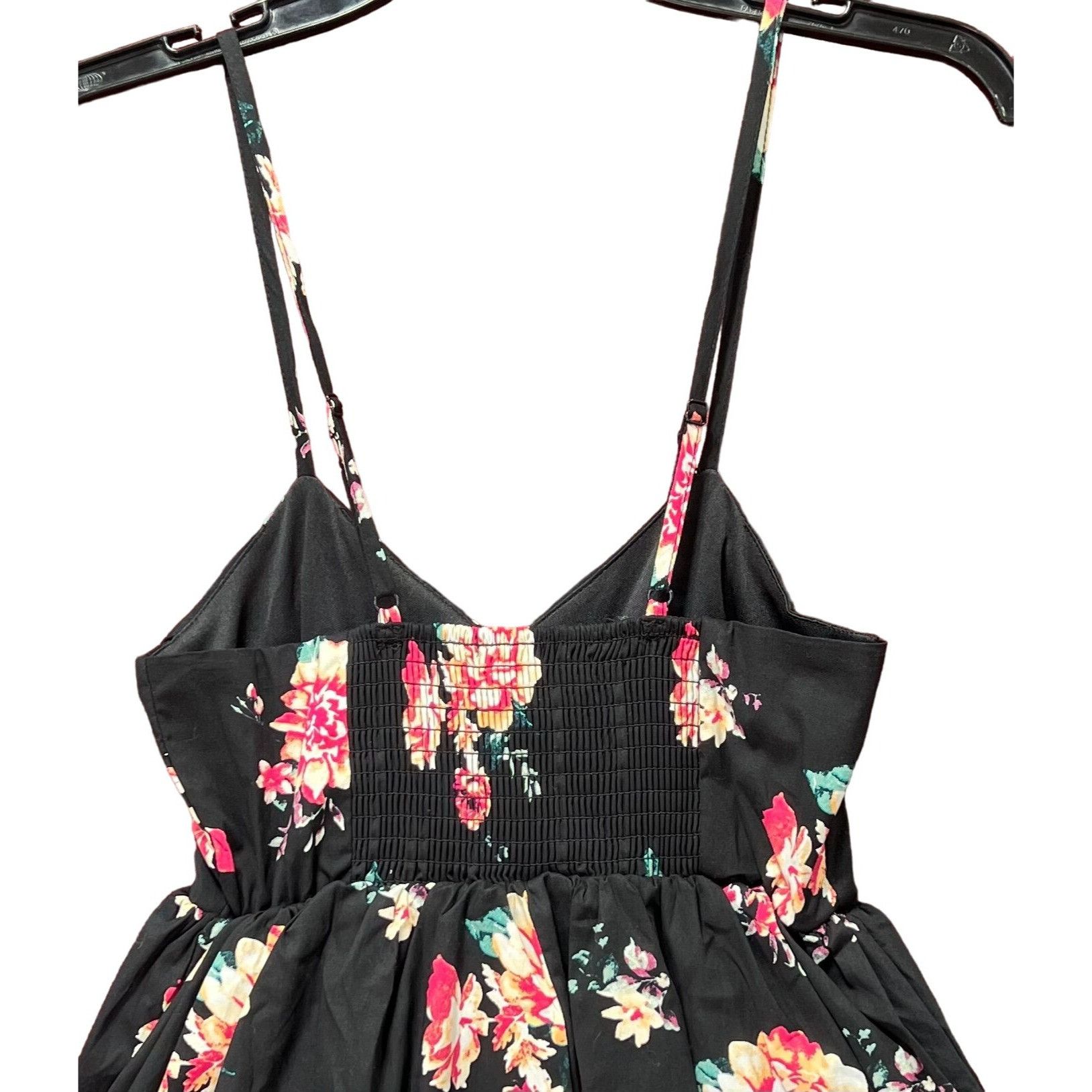 rue21 Rue 21 - Women's Floral Mini Dress - Black - Extra Small Size XS / US 0-2 / IT 36-38 - 13 Thumbnail