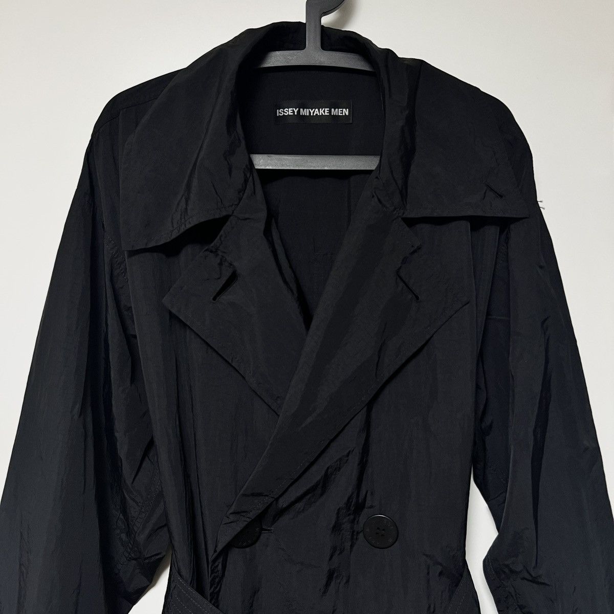 Issey Miyake Issey Miyake Men Belted Nylon Trench Coat Size US S / EU 44-46 / 1 - 2 Thumbnail