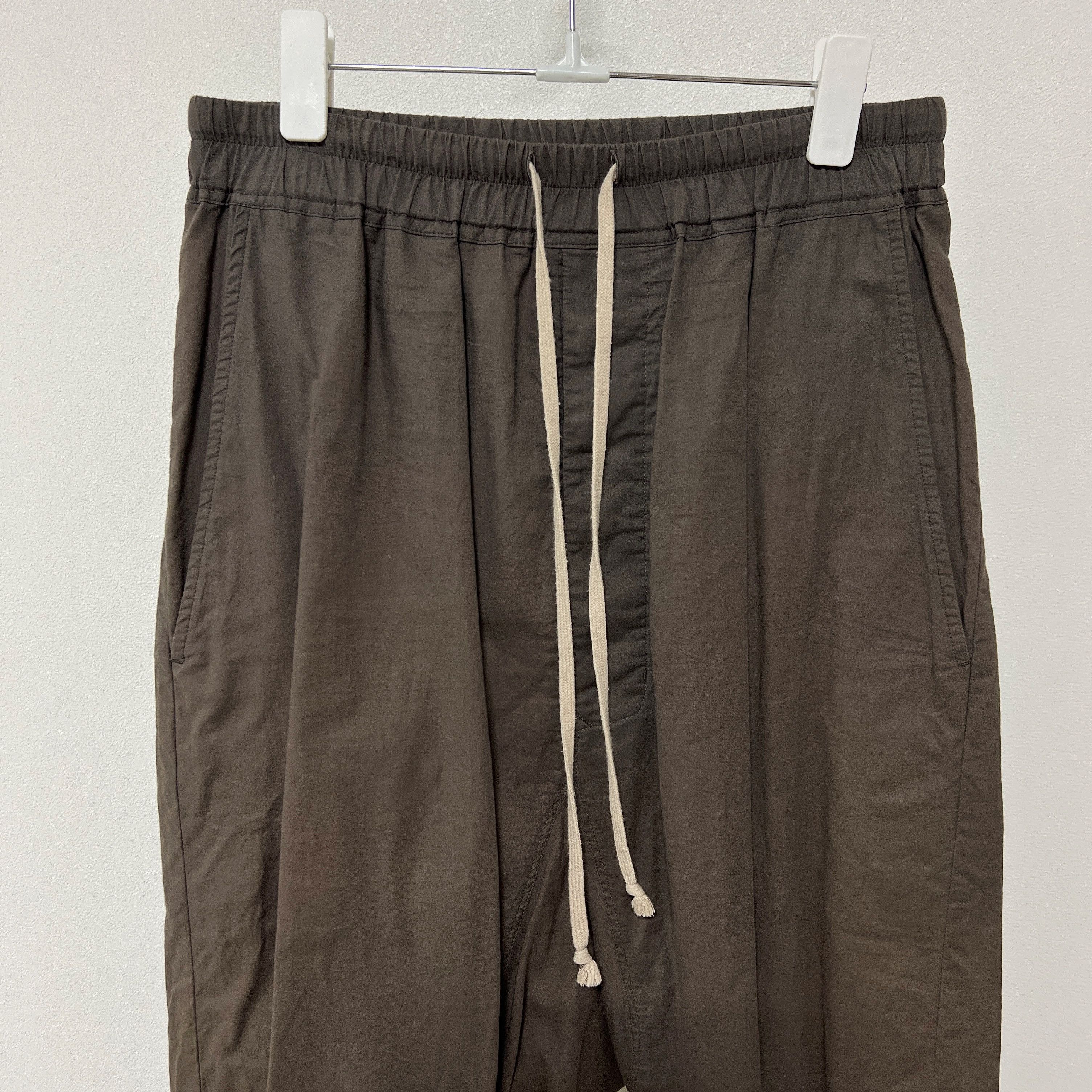 Rick Owens Rick Owens SS16 "CYCLOPS" Drawstring Cropped Pants Dark Dust Size US 30 / EU 46 - 4 Thumbnail