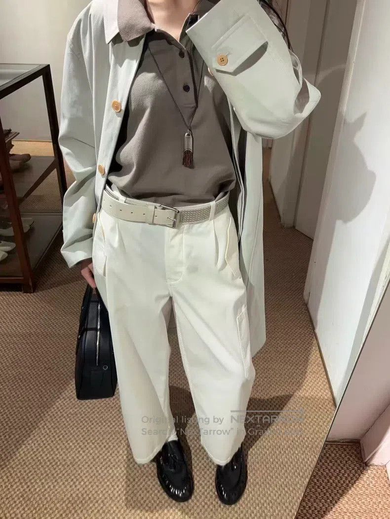 The Row The Row size 0 Short White Pants Size 24" / US 00 / IT 34 - 1 Thumbnail