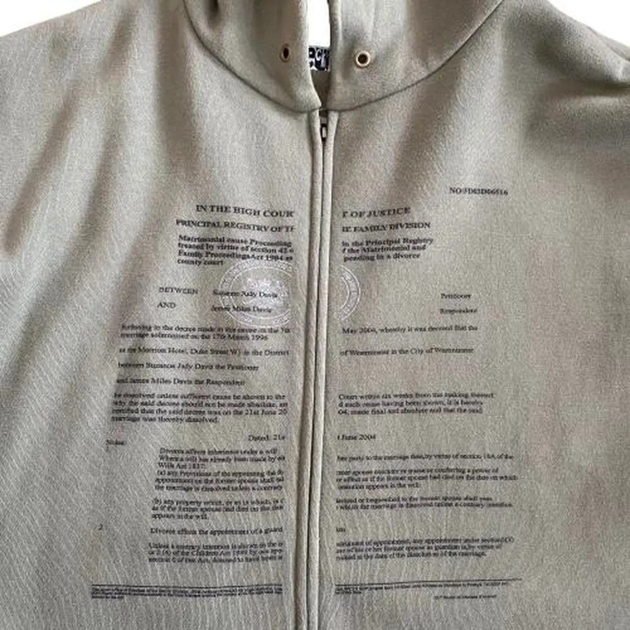 Billie Eilish × Reckless Scholars Billie Eilish Reckless Scholars Elykong Divorce Hoodie Size US XL / EU 56 / 4 - 2 Thumbnail