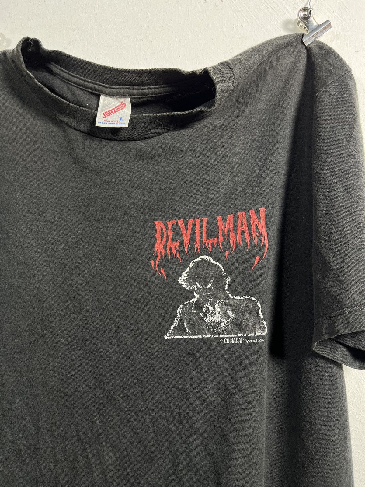 Other 👹 Vintage Devilman Tee – 1990s Jerzees Single Stitch Grail 👹 Size US L / EU 52-54 / 3 - 3 Thumbnail