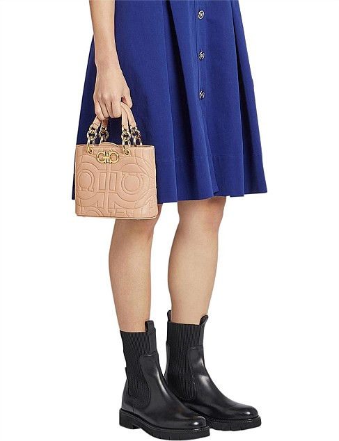 Salvatore Ferragamo o1s1rm0526 Size : OS / Handbag in Beige Size ONE SIZE - 5 Thumbnail