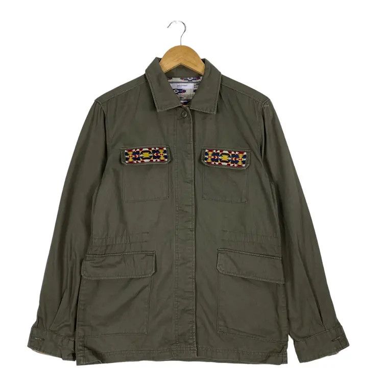 Japanese Brand M65 Back Number Navajo military style siries button jacket Size US M / EU 48-50 / 2 - 1 Thumbnail