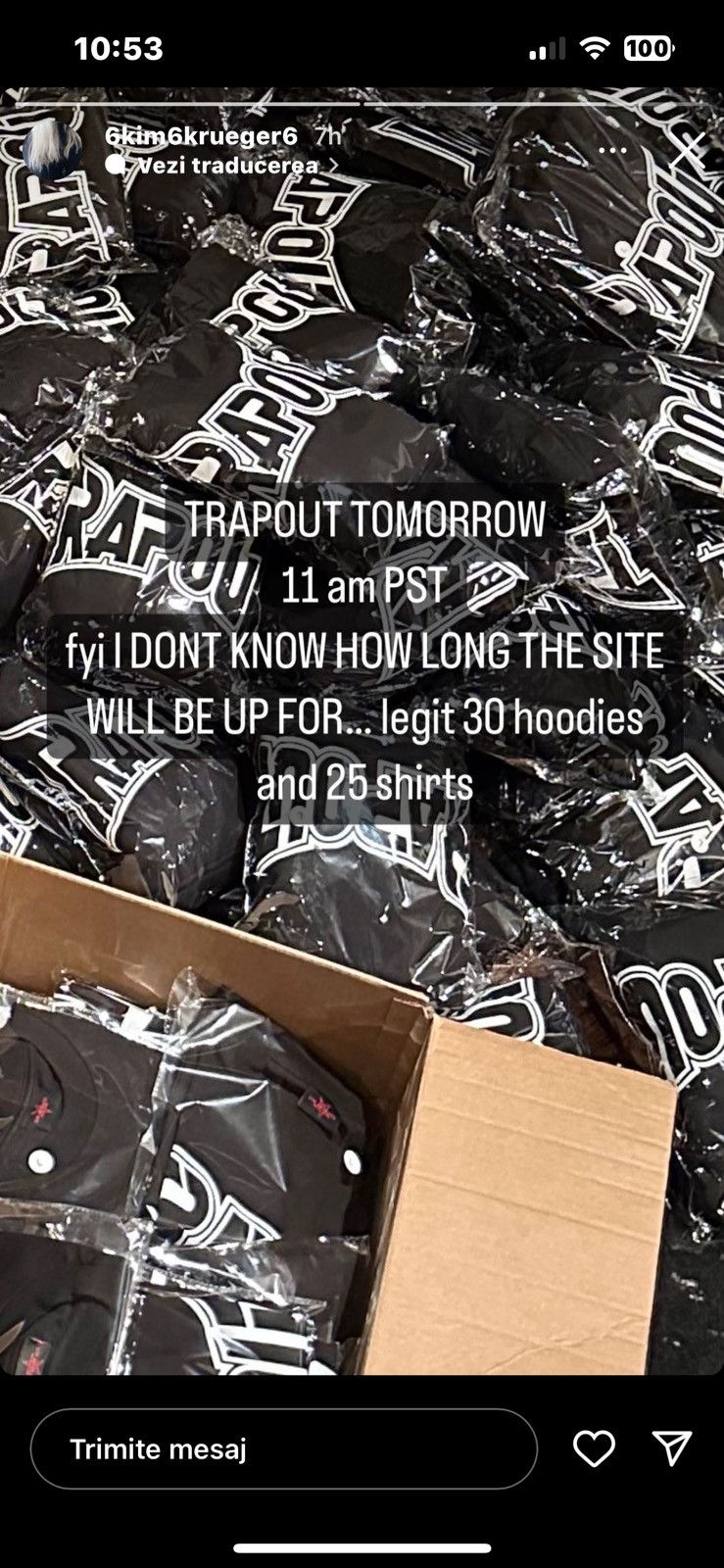 Destroy Lonely × Kim Krueger kim krueger trapout tee Size US M / EU 48-50 / 2 - 9 Thumbnail