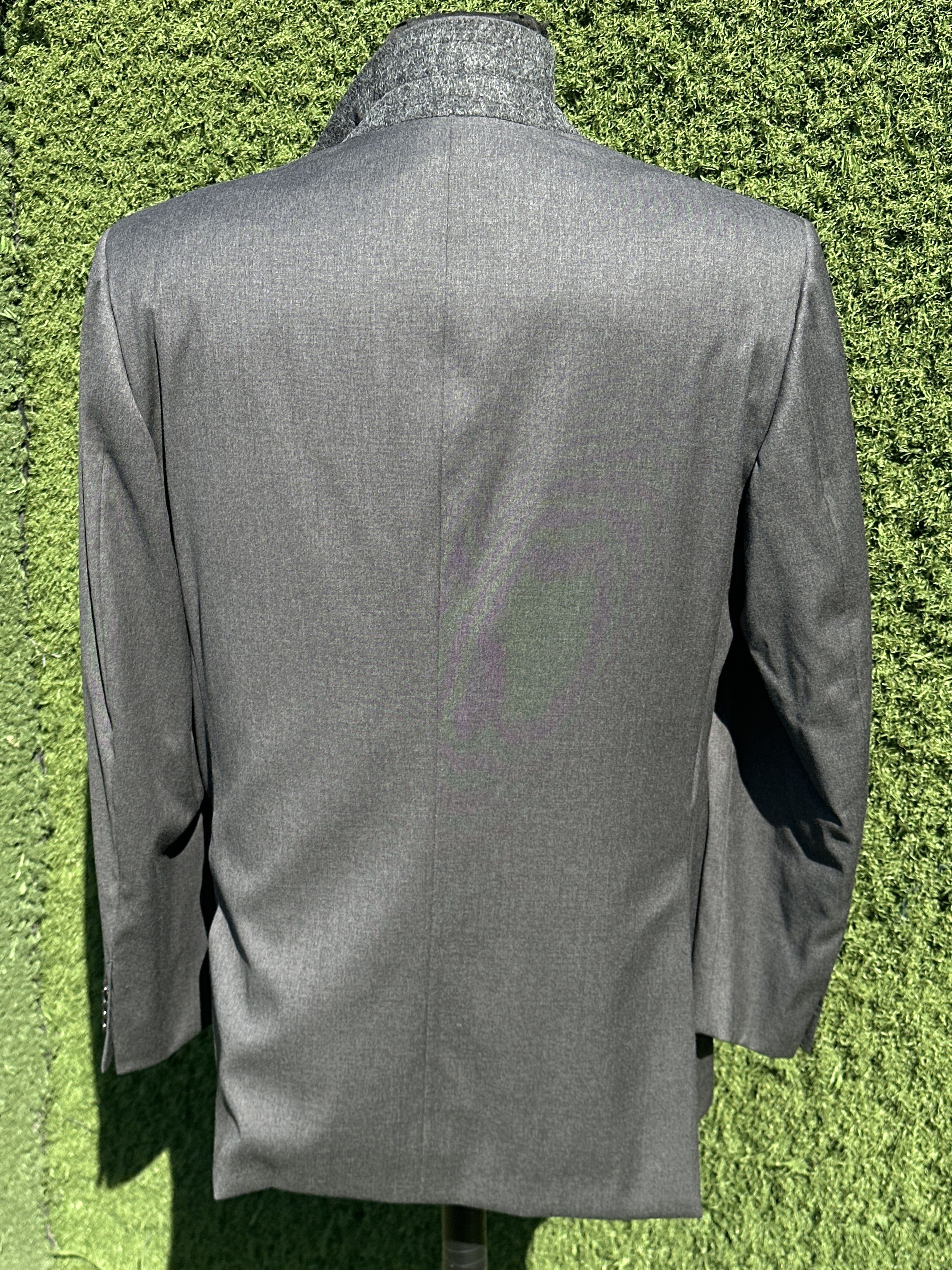 Yves Saint Laurent Yves Saint Laurent Homme Loro Piana Super 120 Blazer 54 6R Size 54R - 17 Thumbnail