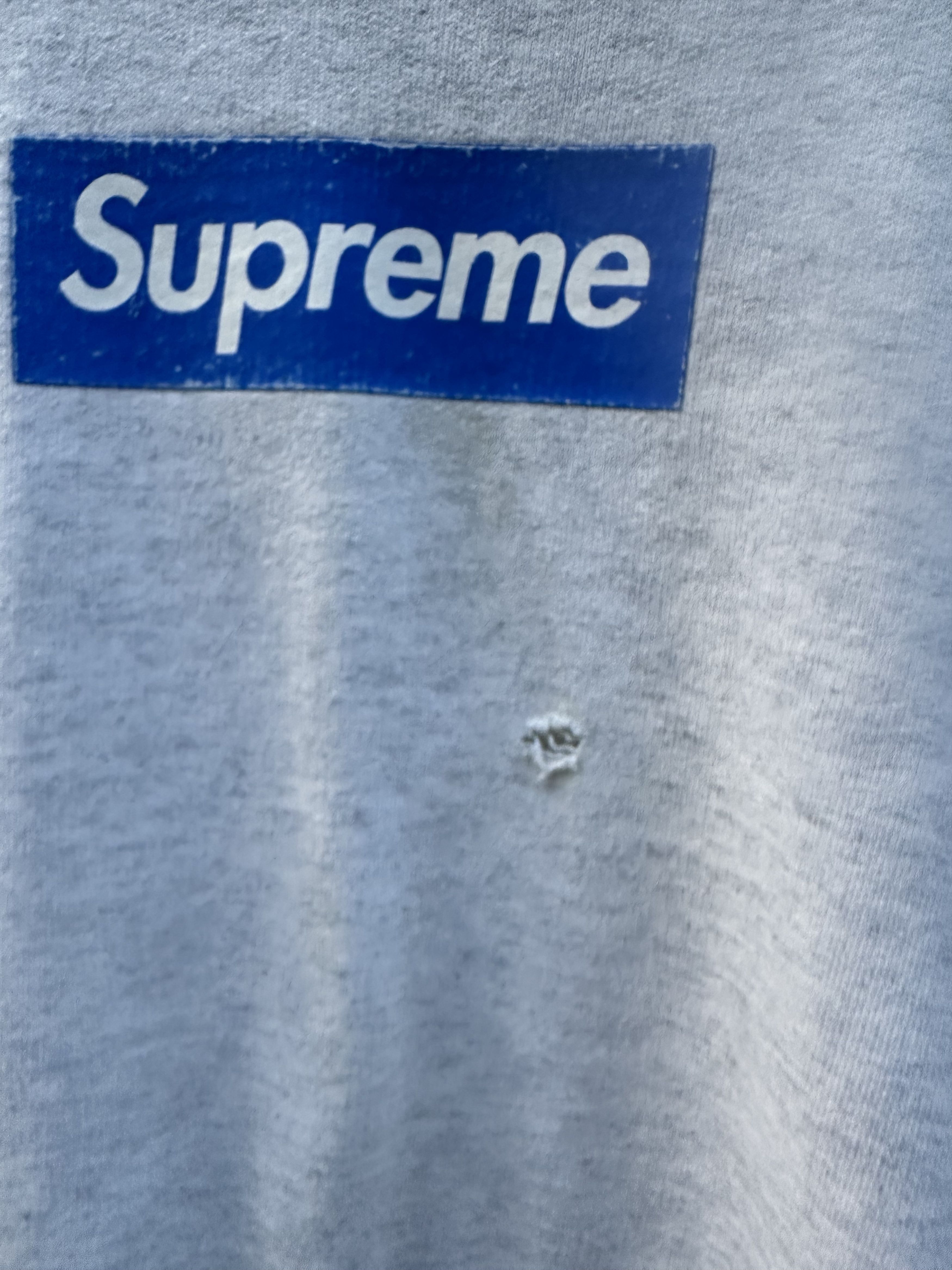 Supreme Vtg Supreme Navy Box Logo Size US L / EU 52-54 / 3 - 4 Thumbnail