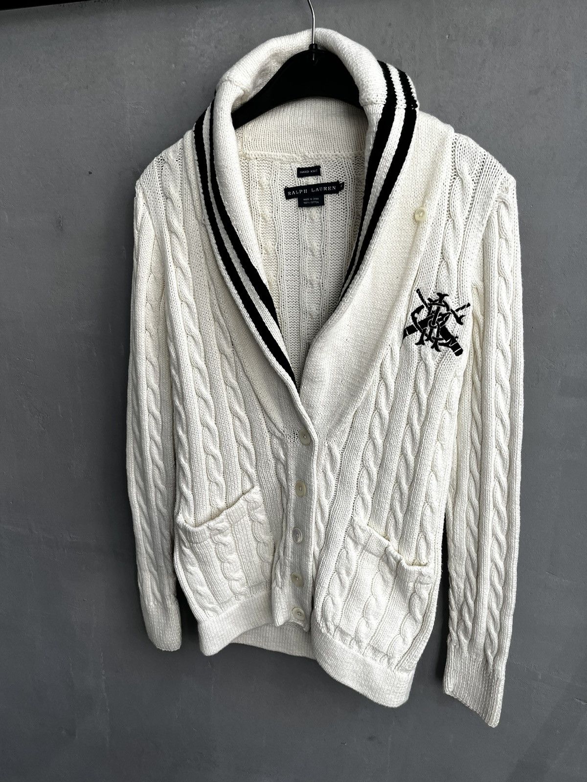 Ralph Lauren knit sweater cardigan vintage