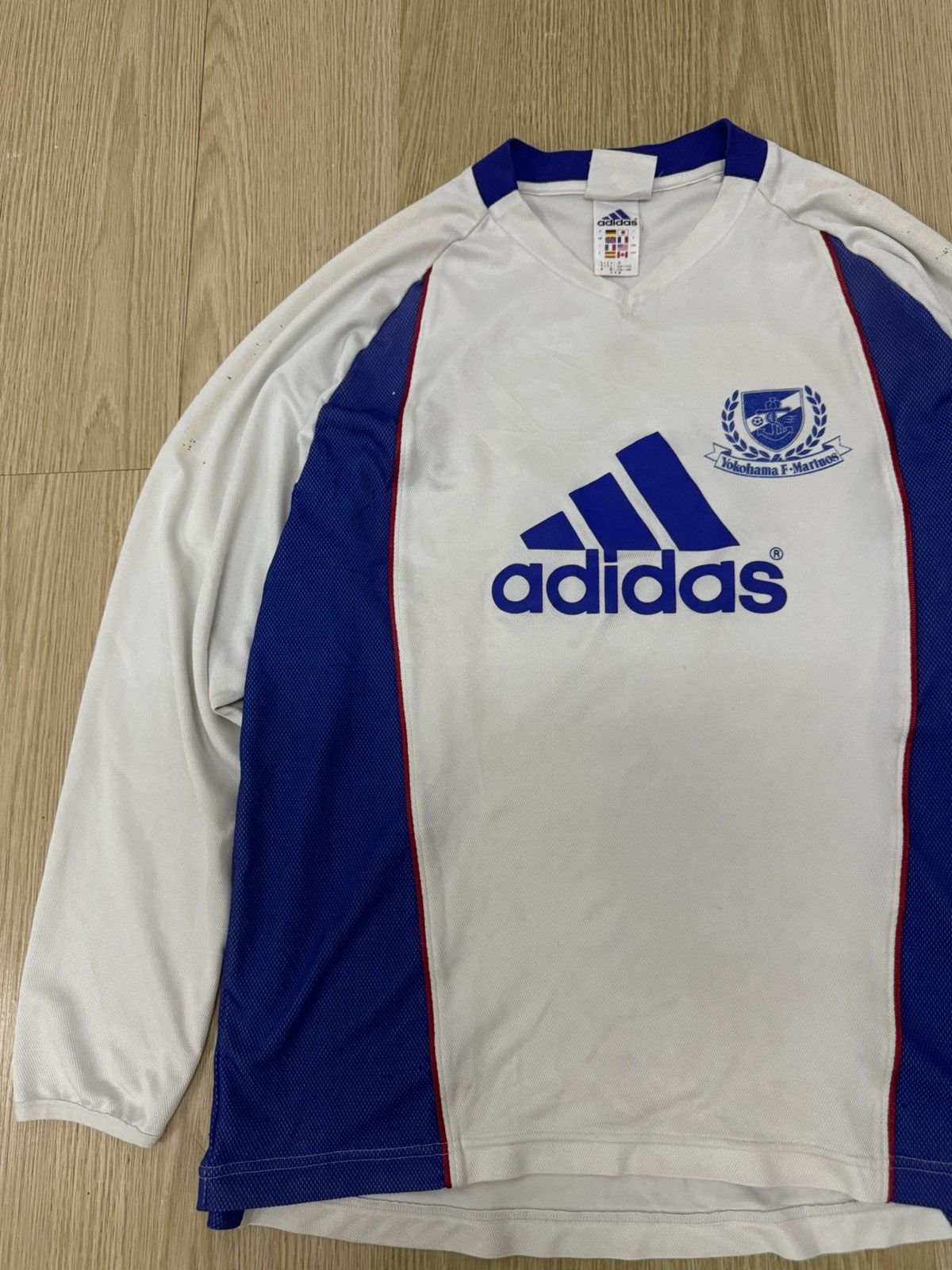 Adidas × Vintage Vintage Adidas Yokohama F. Marinos J league jersey Size US M / EU 48-50 / 2 - 4 Thumbnail