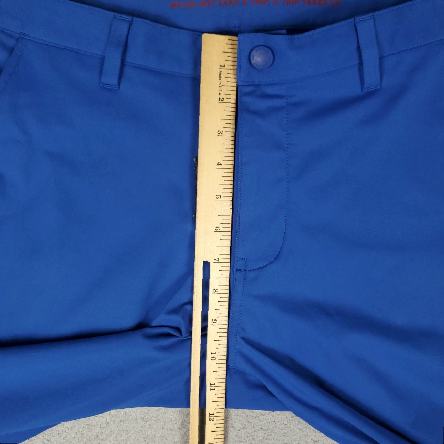 Rhone Rhone Pants Mens Size 32x33 Blue Chino Flat Front Regular Fit 33 Inseam Classic Preppy Sports Mens Size US 32 / EU 48 - 4 Thumbnail