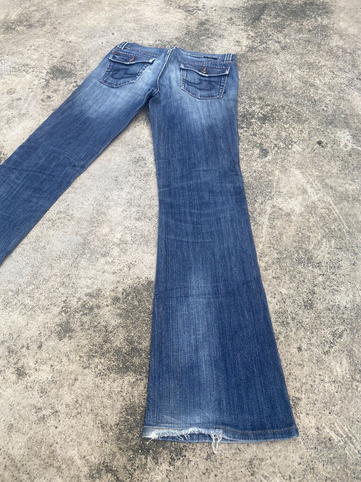 Hugo Boss × If Six Was Nine × Japanese Brand Flare Jeans Hugo Boss Distressed Bootcut Size US 30 / EU 46 - 14 Thumbnail