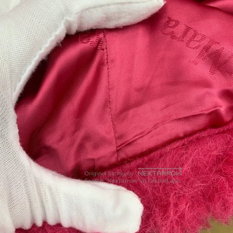 Max Mara Max Mara Pink Teddy Alpaca Wool Collar Double Breasted Lon Size XS / US 0-2 / IT 36-38 - 9 Thumbnail