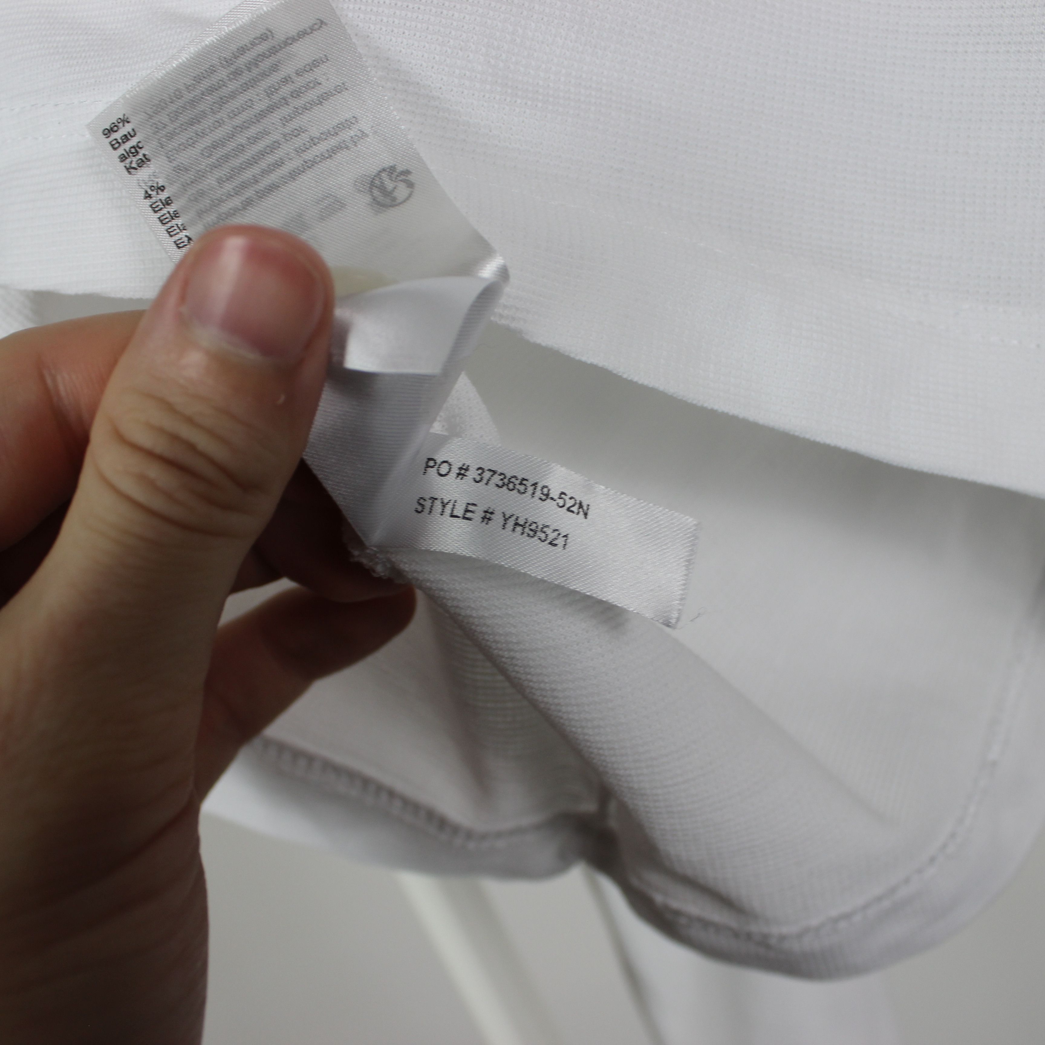 Lacoste Lacoste long sleeve men polo shirt L XL white Size US XL / EU 56 / 4 - 9 Thumbnail