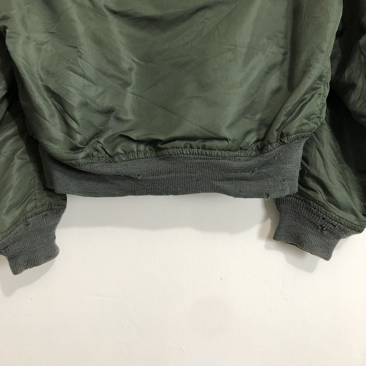 Alpha Industries Vintage 70s Alpha Industries Bomber L-2B Jacket Size US M / EU 48-50 / 2 - 9 Thumbnail