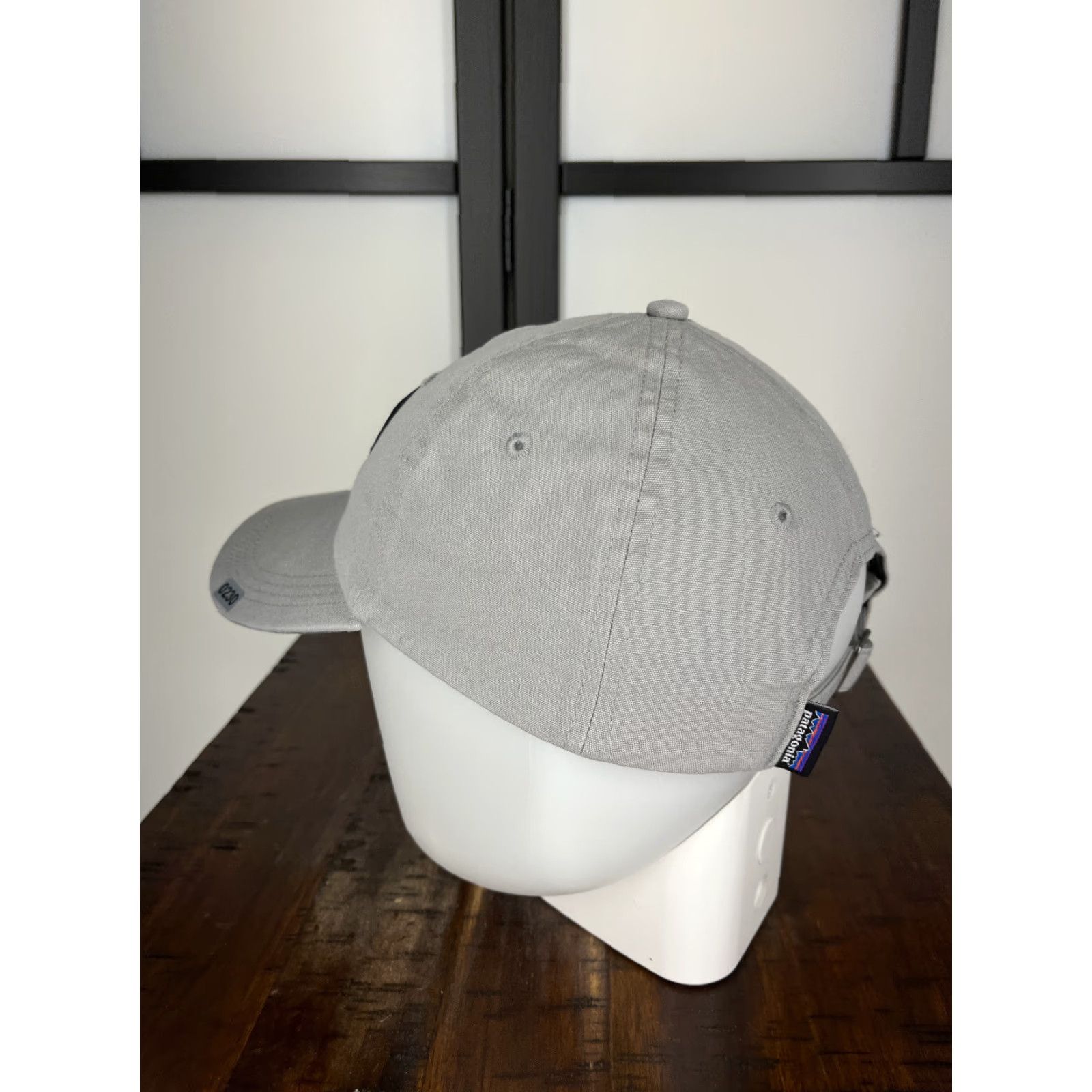 Patagonia Patagonia Hat Cap Strap Back Adult One Size Gray Emroidered 100% Cotton Fitz Roy Baseball Cap Mens One Size Gray Size ONE SIZE - 5 Thumbnail