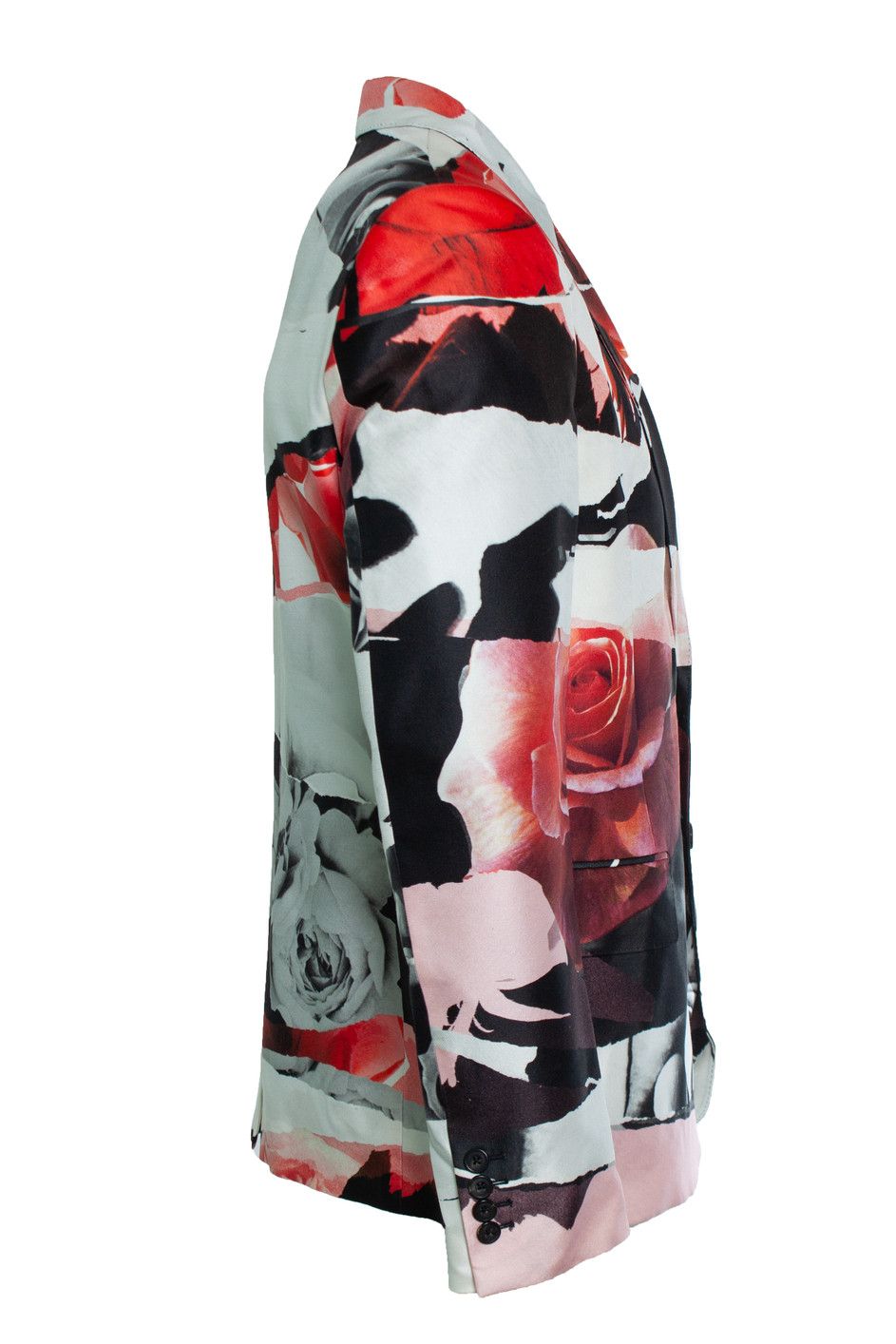 Alexander McQueen Alexander McQueen, Rose printed blazer Size 52R - 4 Thumbnail