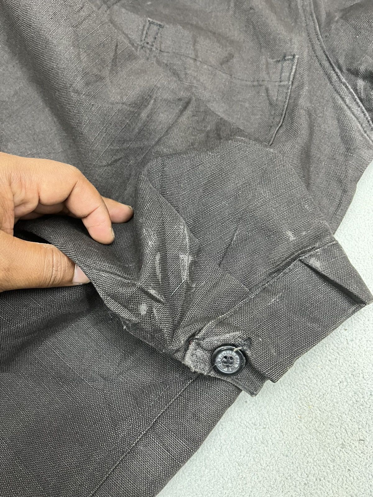 Le Laboureur × Vetra RARE 🔥70s CHORE FRENCH WORKER SANFOREZED MOLESKIN JACKET Size US XS / EU 42 / 0 - 15 Thumbnail