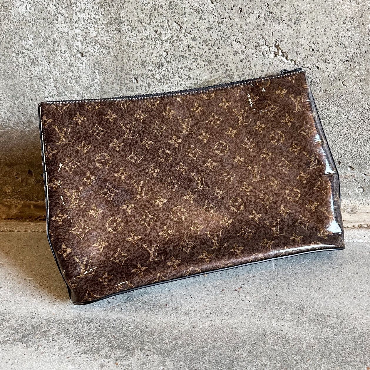 Louis Vuitton × Virgil Abloh 2018 Monogram Glaze Pochette Cosmos Size ONE SIZE - 5 Thumbnail