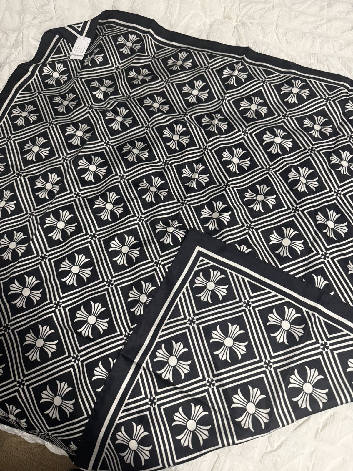 Chrome Hearts Chrome Hearts Silk Scarf Math Plus Size ONE SIZE - 2 Thumbnail